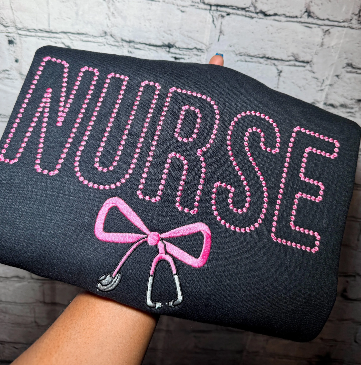 Nurse Dot Crewneck
