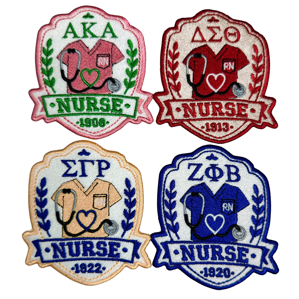 D9 Nurse Embroidered Patch